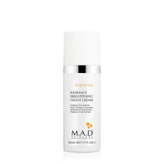 Ночной восстанавливающий крем выравнивающий тон кожи M.A.D. Radiance Brightening Night Cream, 50 гр