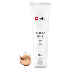 Себорегулирующая очищающая маска с цинком и красной глиной TETe Cosmeceutical Purity Mask Oil Control Zinc and Red Clay, 75 мл