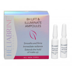 Лифтинг-сыворотка в ампулах эффект ботокса 8 часов Heliabrine HP 8h Lift & Illuminate Ampoules, 12x1мл